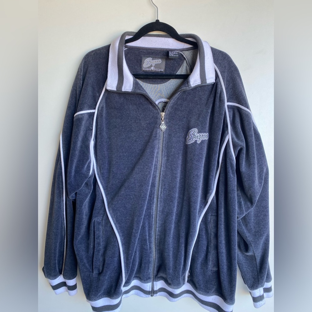Vintage Enyce Velour Track Suit SZ XL